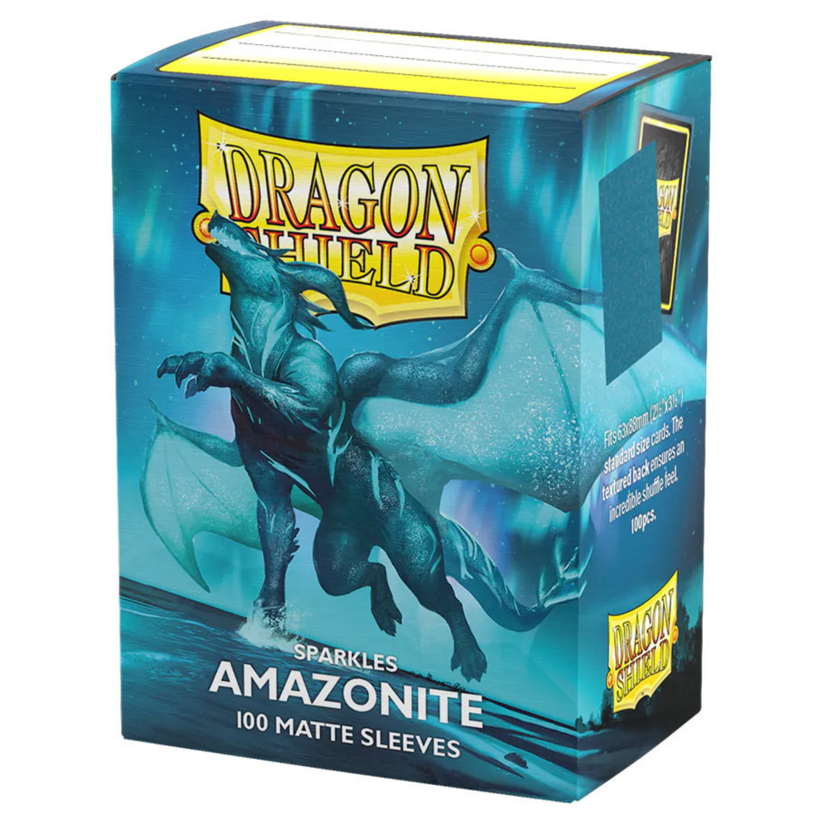 Arcane Tinmen Dragon Shield Standard Matte Sleeves Sparkles Amazonite 100 ct