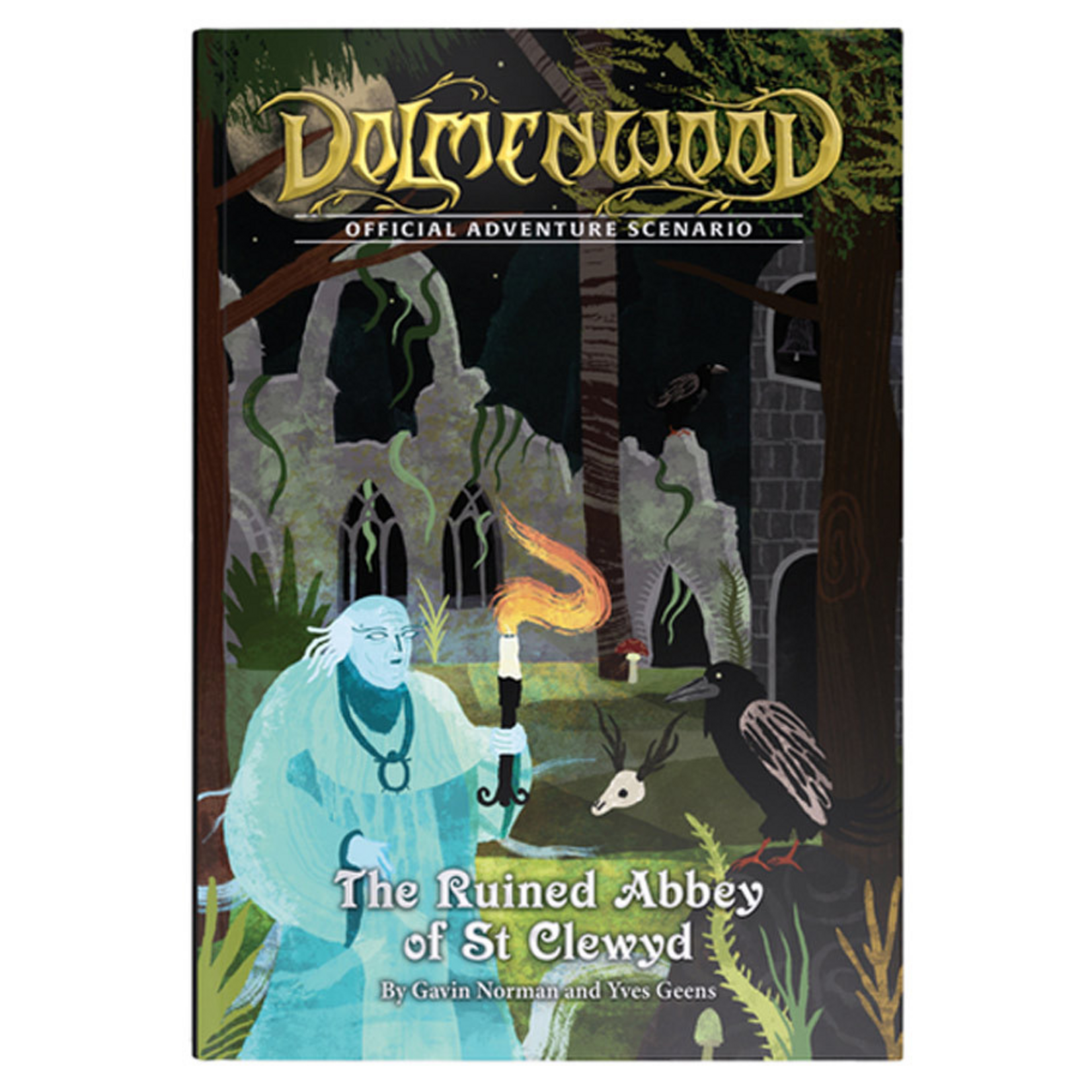 Exalted Funeral Press Dolmenwood Official Adventure Scenario The Ruined Abbey of St Clewyd