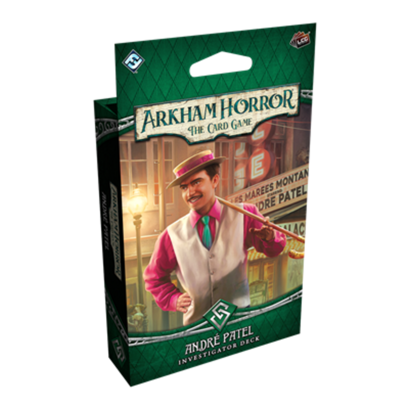 Fantasy Flight Games Arkham Horror Card Game Investigator Deck Andre Patel
