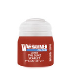 Games Workshop Warhammer Colour Layer Evil Sunz Scarlet 12 ml POT
