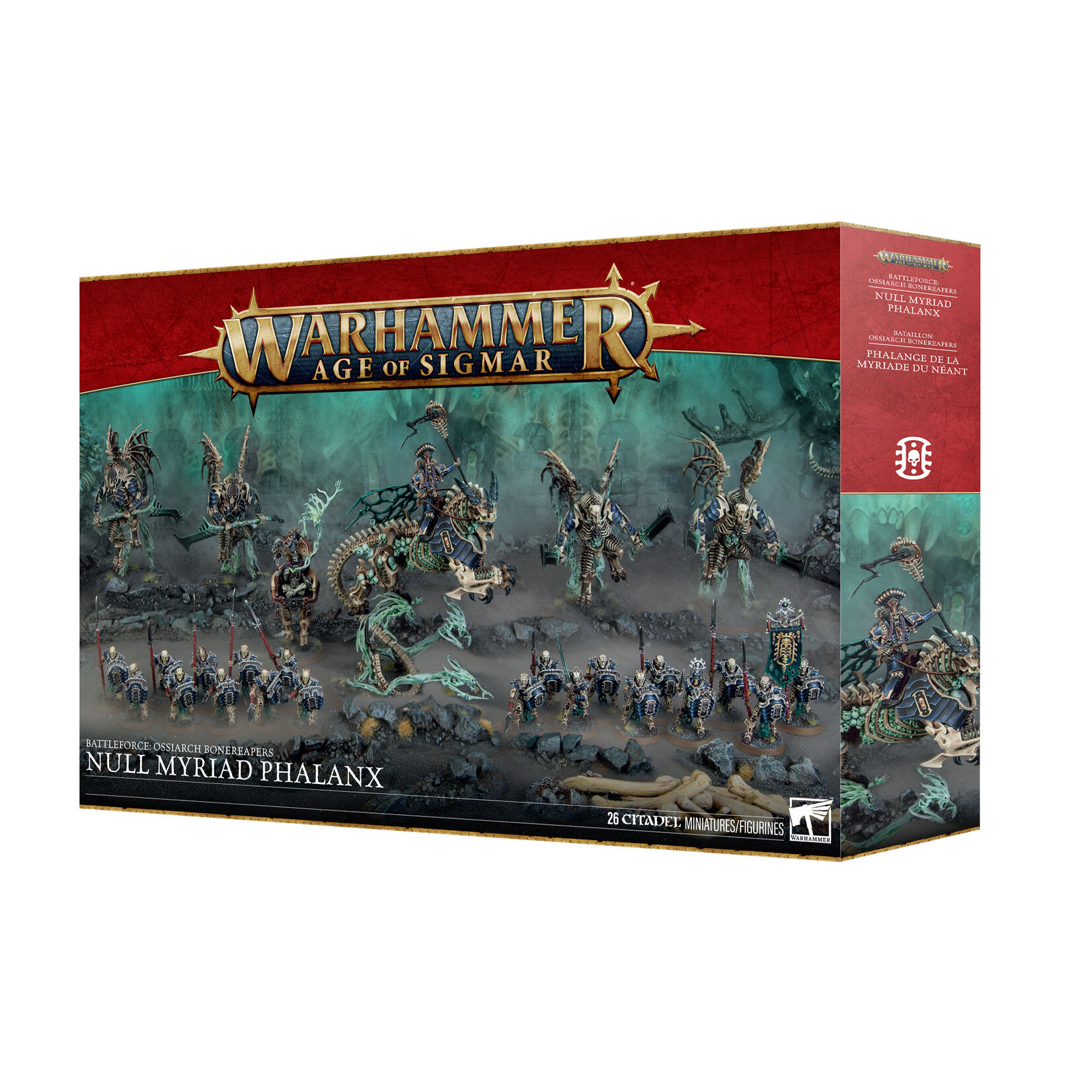 Games Workshop Warhammer Age of Sigmar Battleforce Ossiarch Bonereapers Null Myriad Phalanx