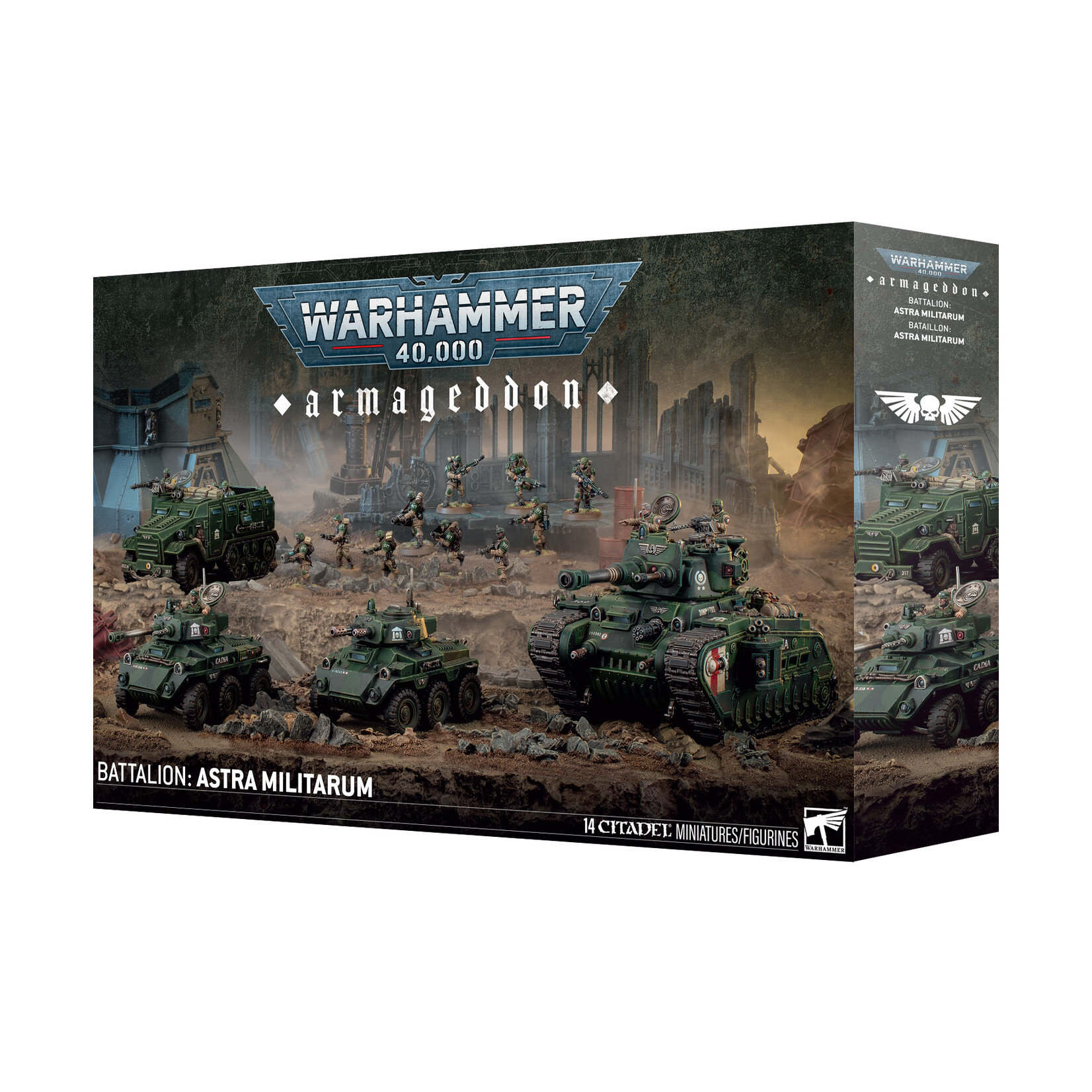 Games Workshop Warhammer 40k Armageddon Battalion Astra Militarum