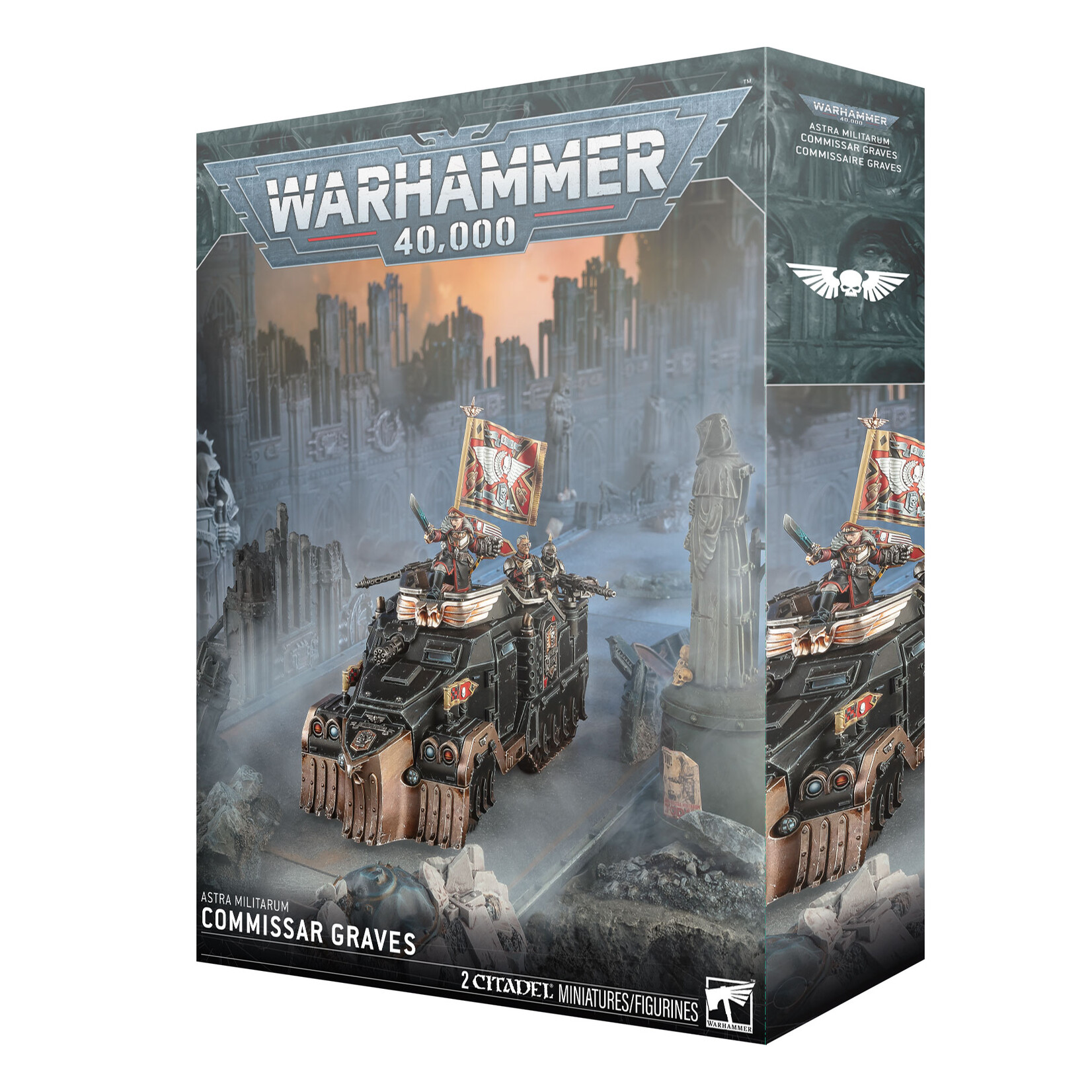 Games Workshop Warhammer 40k Imperium Astra Militarum Commissar Graves