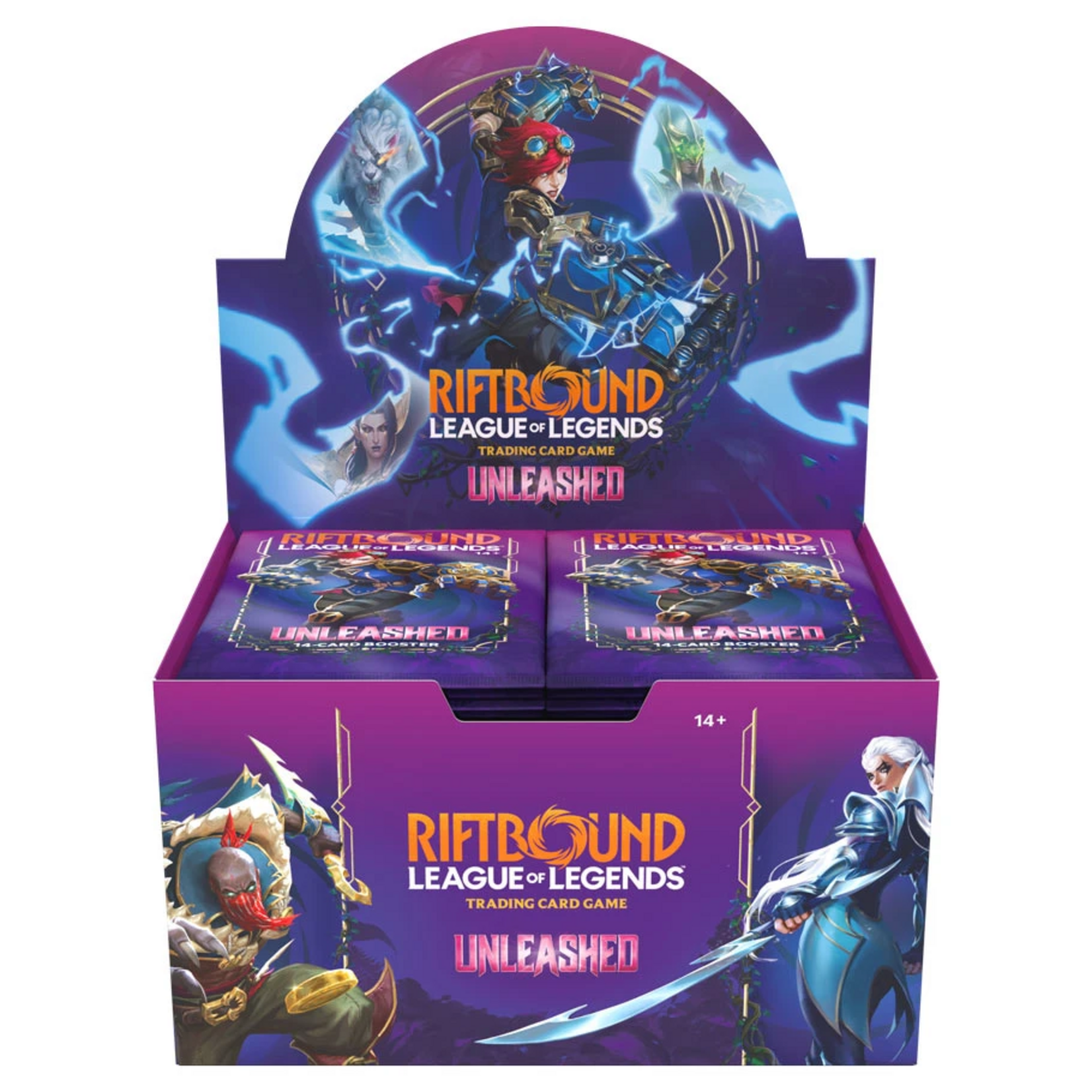 UVS Games Riftbound League of Legends TCG Unleashed Booster BOX