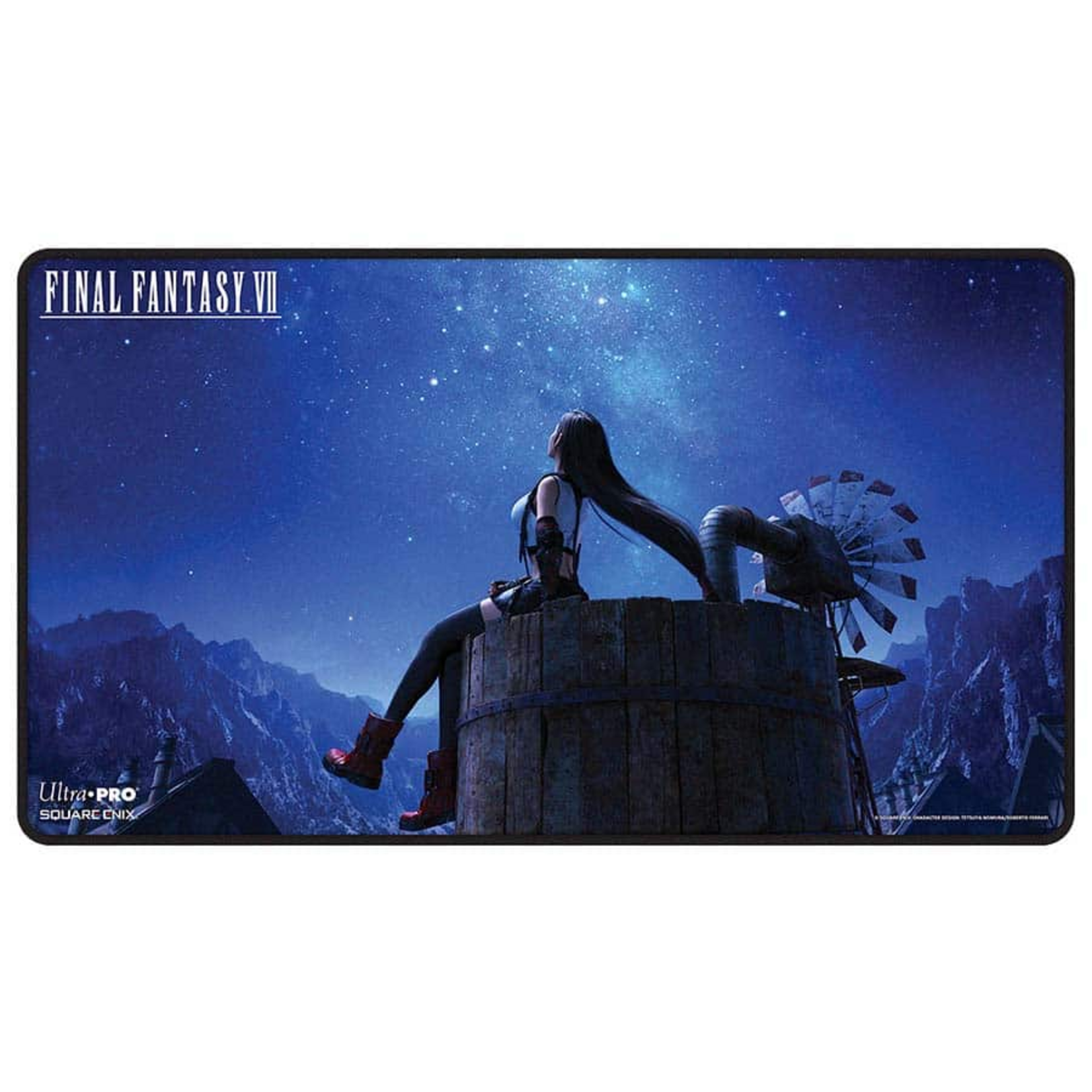 Square Enix Ultra Pro Stitched Edge Playmat Final Fantasy VII Tifa Lockhart