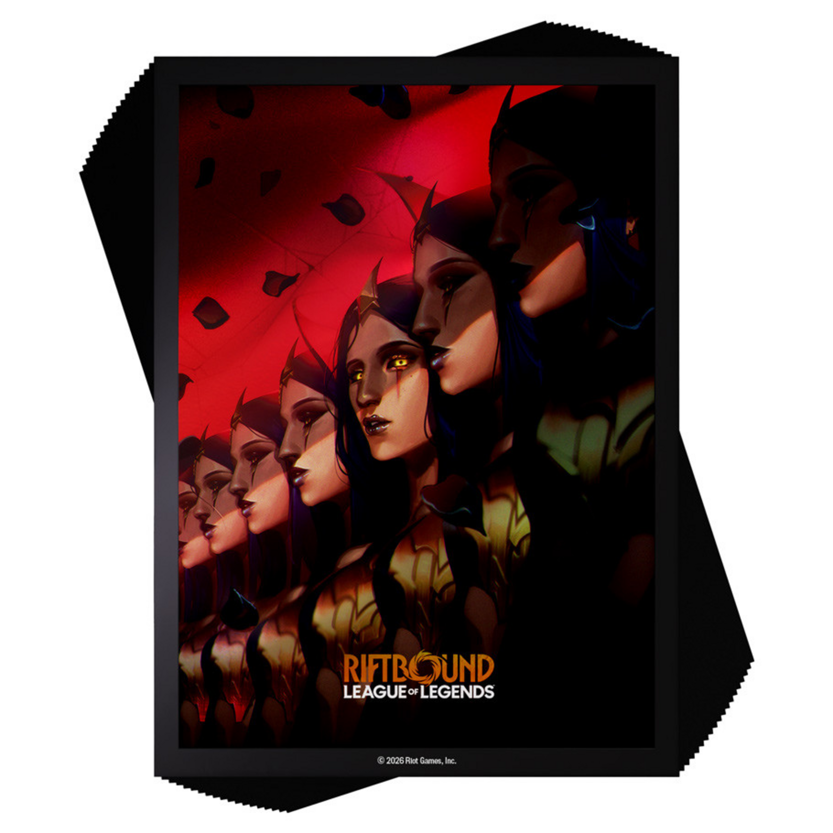 UVS Games Deck Protector Sleeves Riftbound Unleashed LeBlanc Deceiver 100 ct