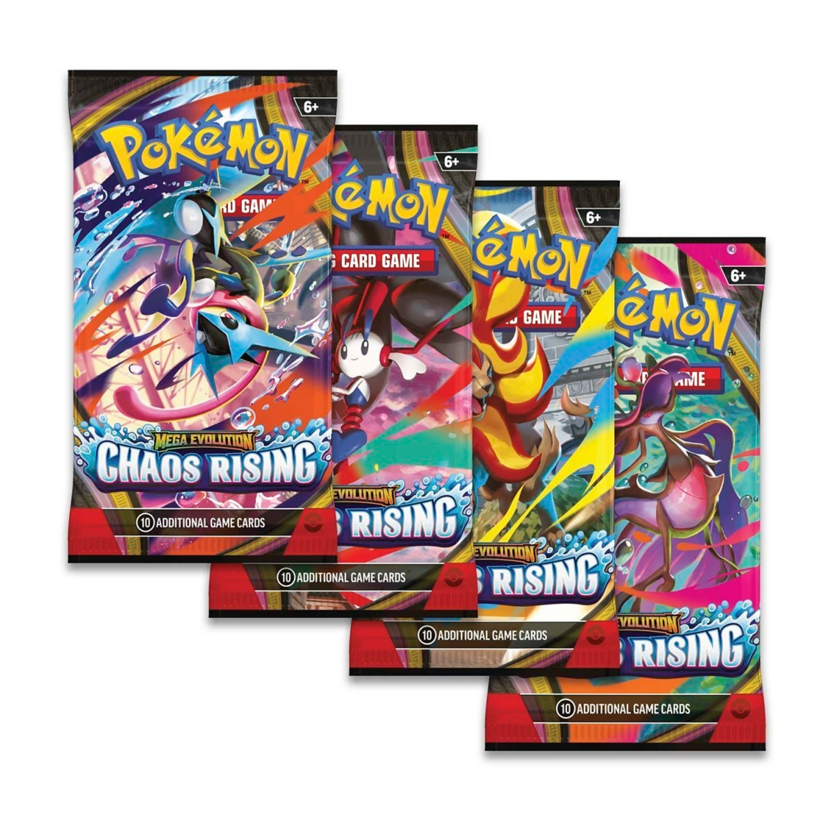 Pokemon Company International Pokemon Mega Evolution 4 Chaos Rising Booster PACK