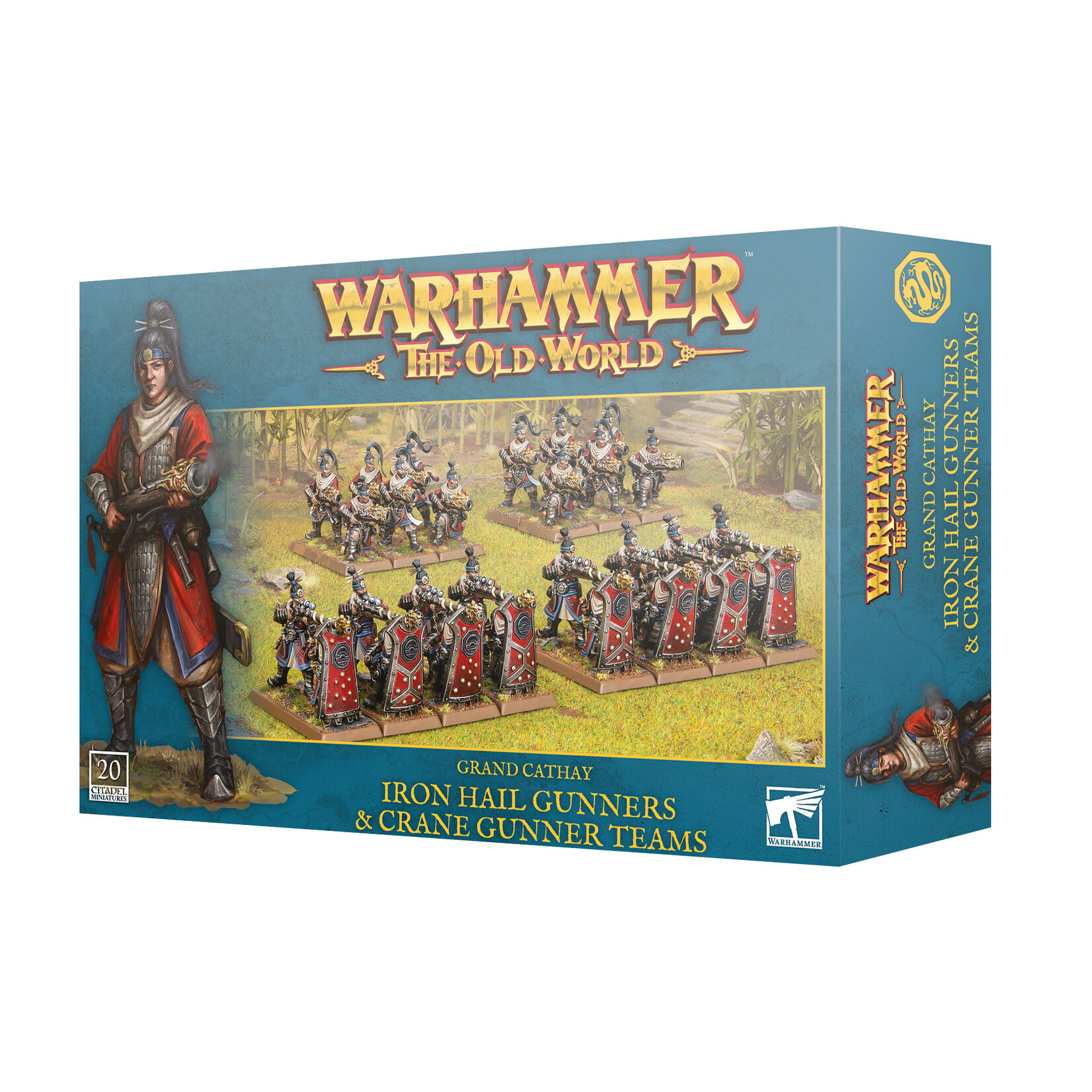 Games Workshop Warhammer The Old World Grand Cathay Iron Hail and Crane Gunners