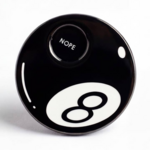 Strike Gently Co 8-Ball Deluxe Pin