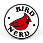 Strike Gently Co Bird Nerd Enamel Pin