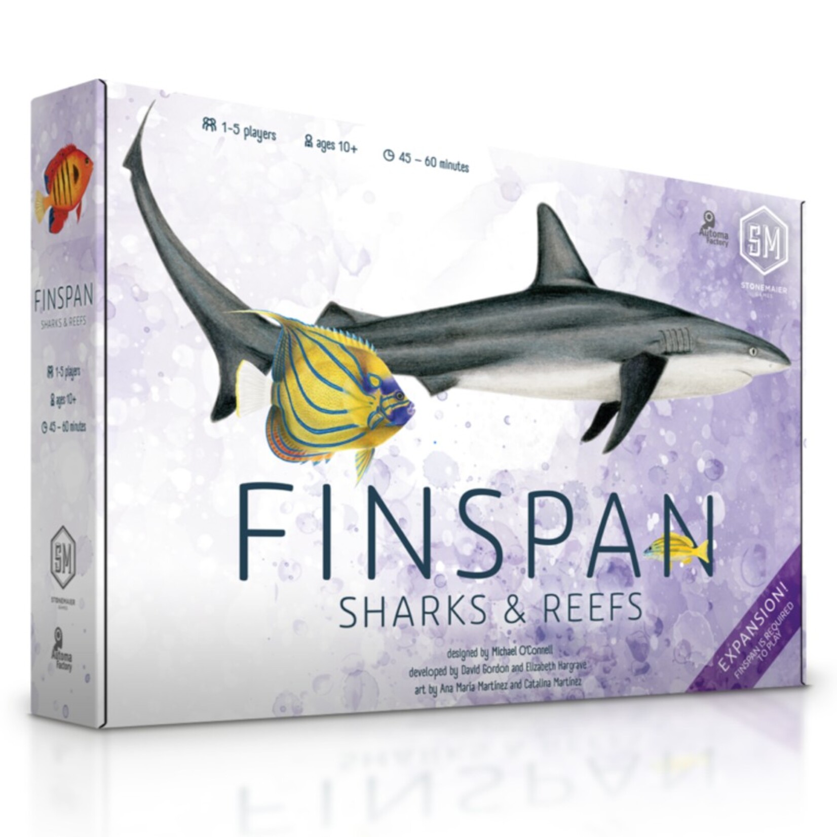 Stonemaier Games Finspan Sharks and Reefs Expansion
