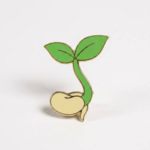 Strike Gently Co Sprout Enamel Pin