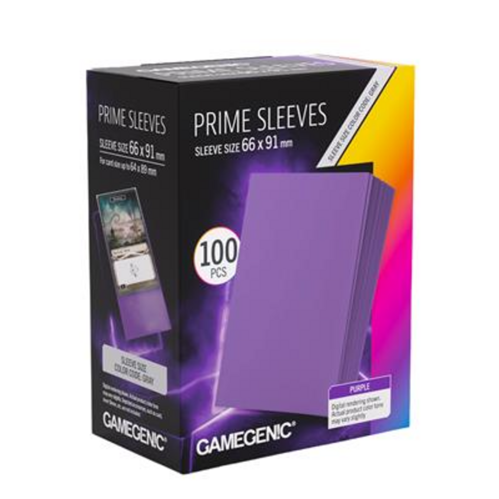 Gamegenic GameGenic Prime Sleeves Purple 100 ct