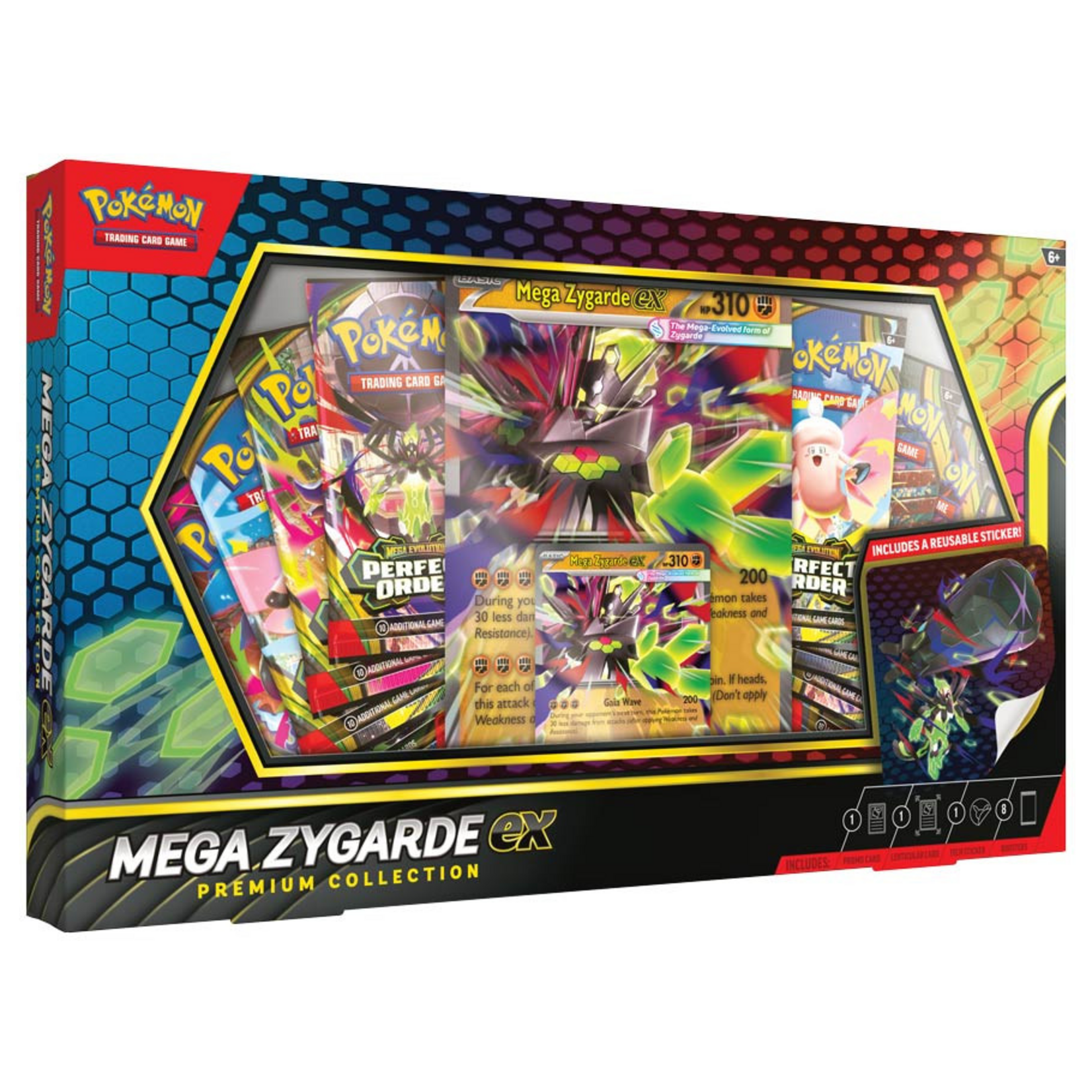 Pokemon Company International Pokemon Mega Zygarde ex Premium Collection