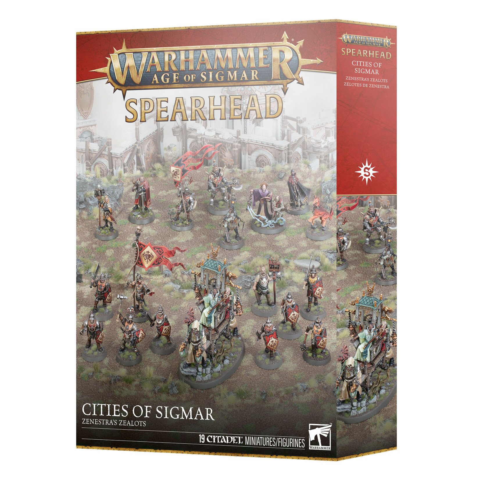 Games Workshop Warhammer Age of Sigmar Spearhead Cities of Sigmar Zenestra's Zealots