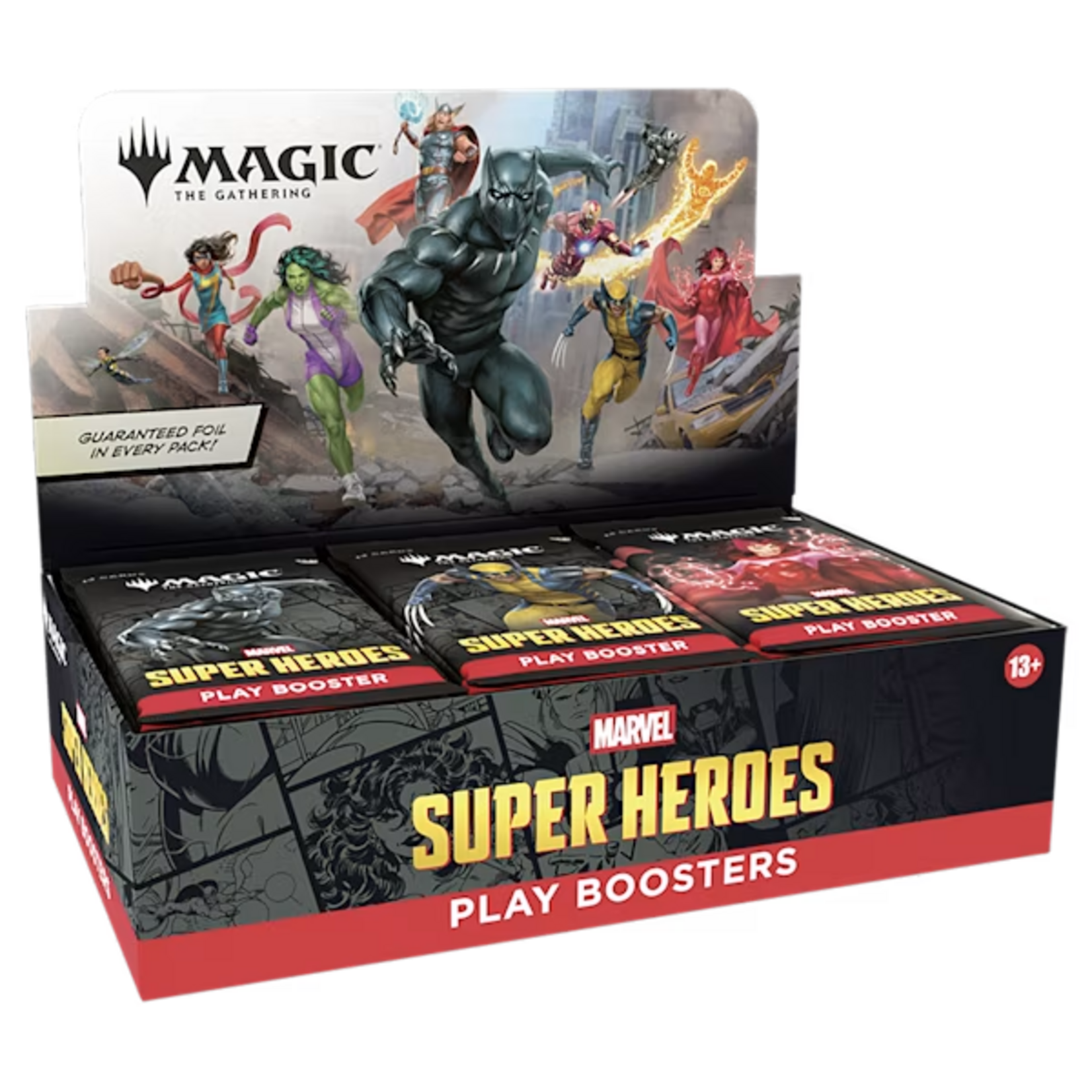 Wizards of the Coast Magic the Gathering Marvel Super Heroes Play Booster Box