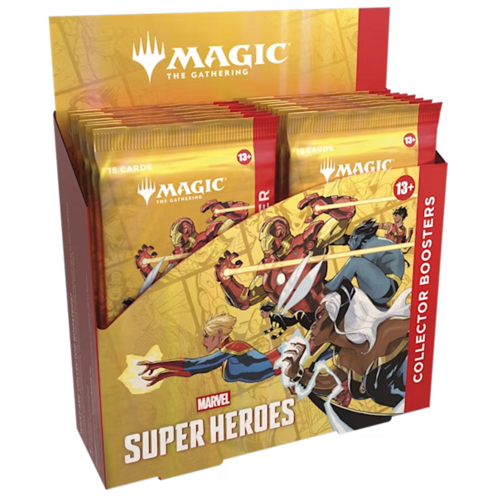 Wizards of the Coast Magic the Gathering Marvel Super Heroes Collector Booster BOX