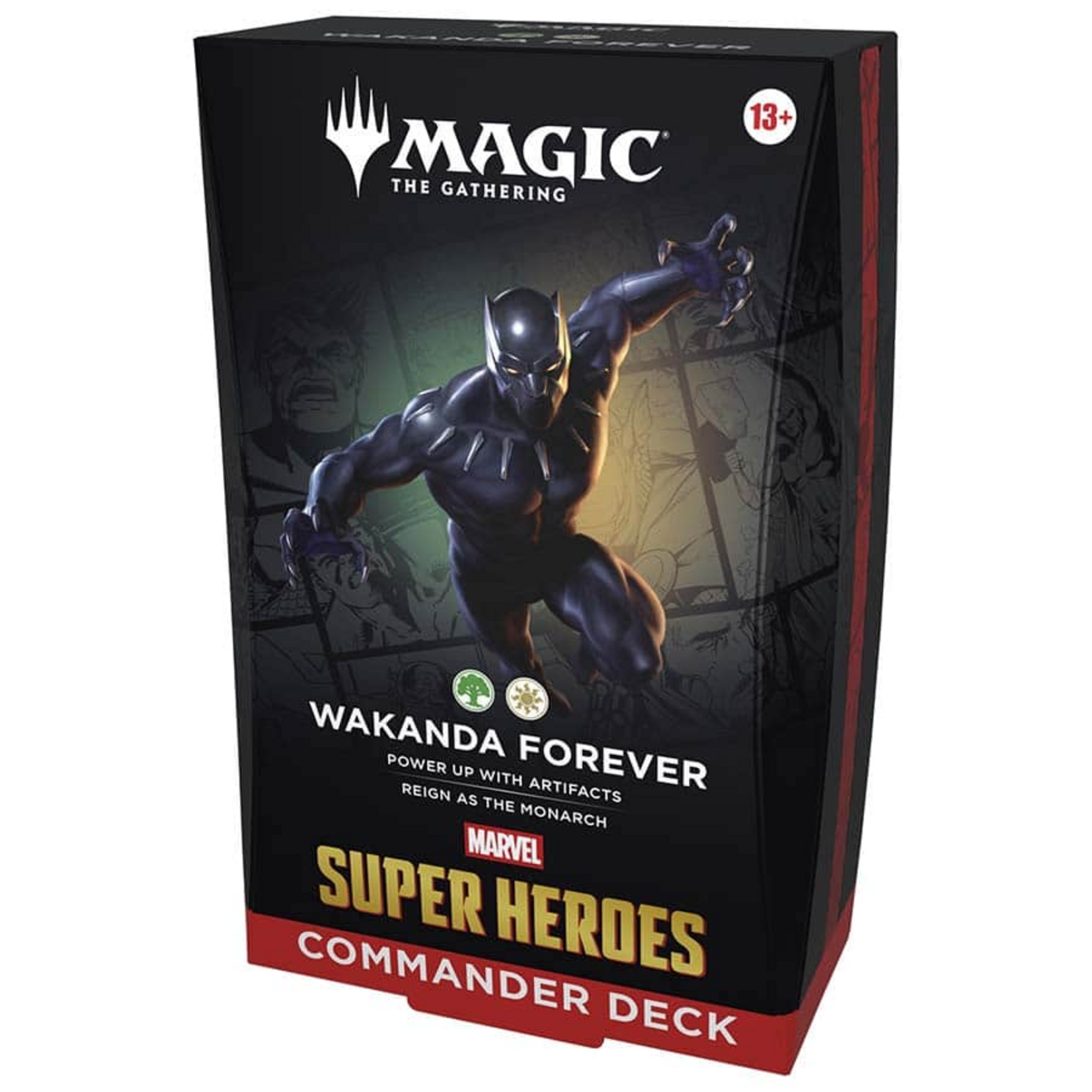 Wizards of the Coast Magic the Gathering Commander Deck Wakanda Forever Marvel Super Heroes