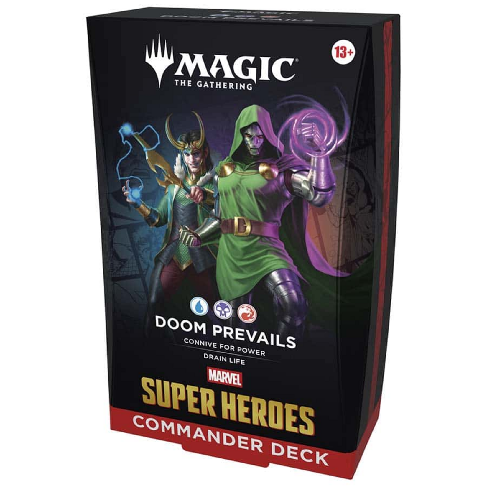 Wizards of the Coast Magic the Gathering Commander Deck Doom Prevails Marvel Super Heroes