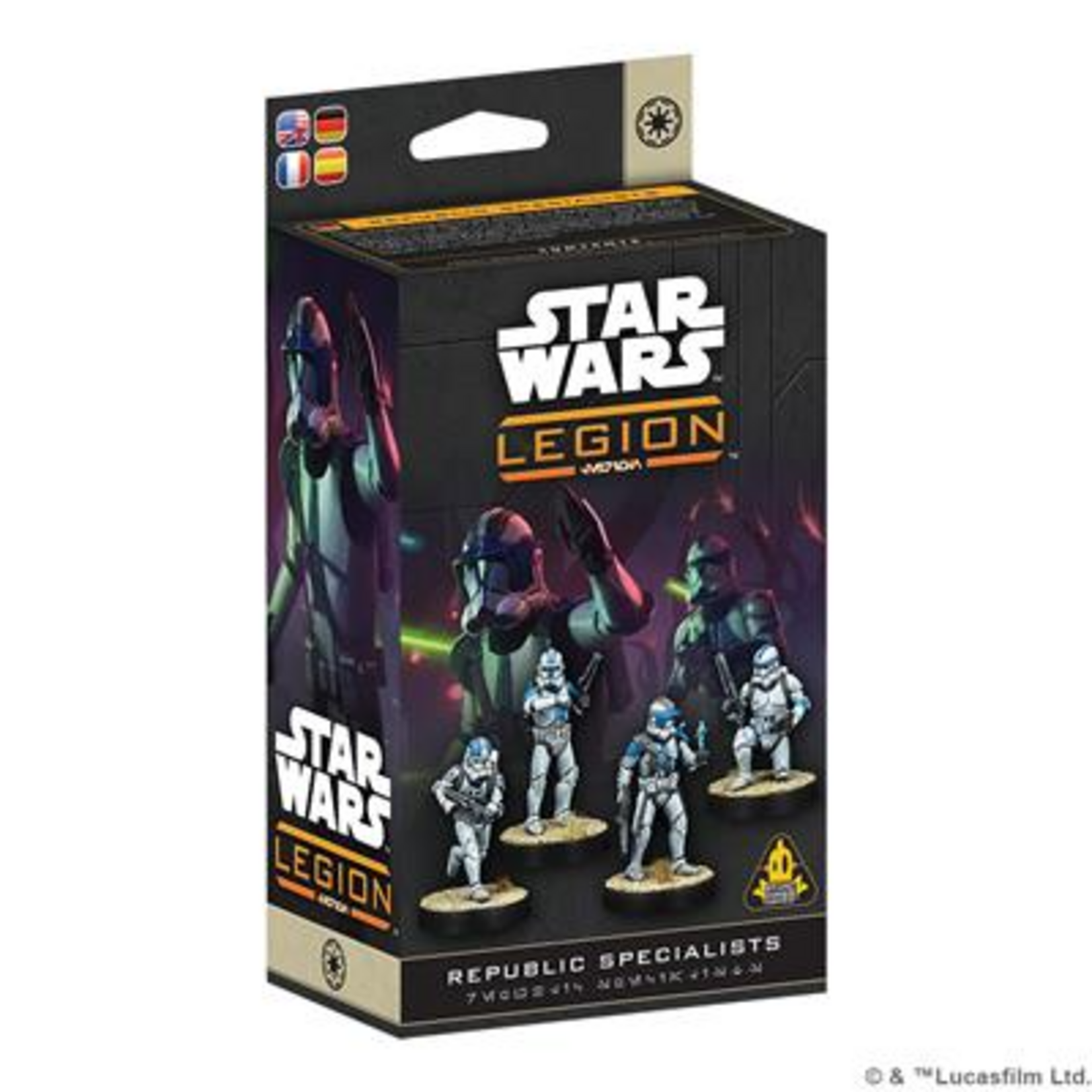 Atomic Mass Games Star Wars Legion Republic Specialists
