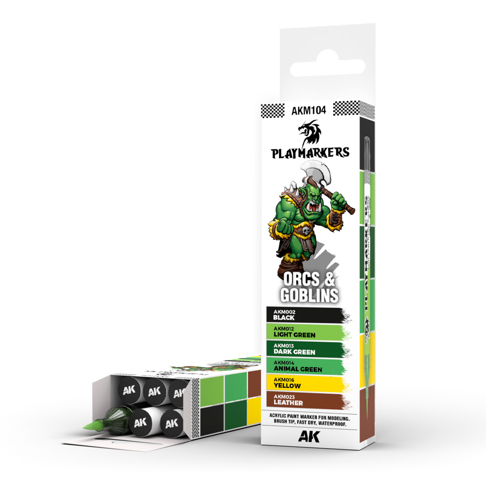 AK Interactive AK Interactive Playmarkers Set Orcs and Goblins