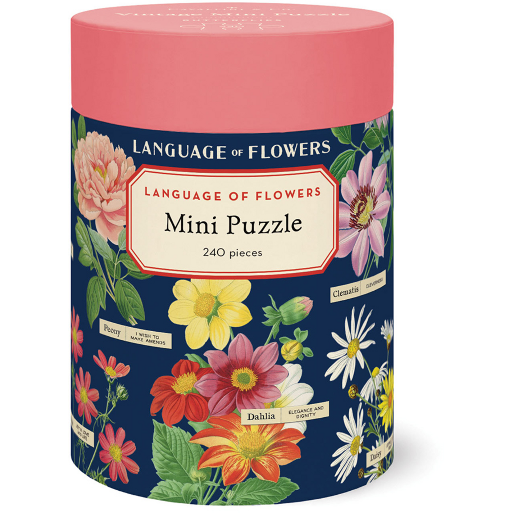 Cavallini and Co 240 pc Mini Puzzle Language of Flowers