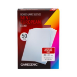 Gamegenic GameGenic Board Game Sleeves Mini European Clear 50 ct