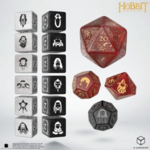 Q-Workshop Q-Workshop The Hobbit TCG Dice Set Ember Hearth 16 die set