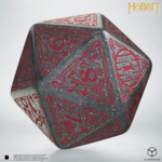 Q-Workshop Q-Workshop The Hobbit TCG Spindown d20 Lunaris Jumbo Die