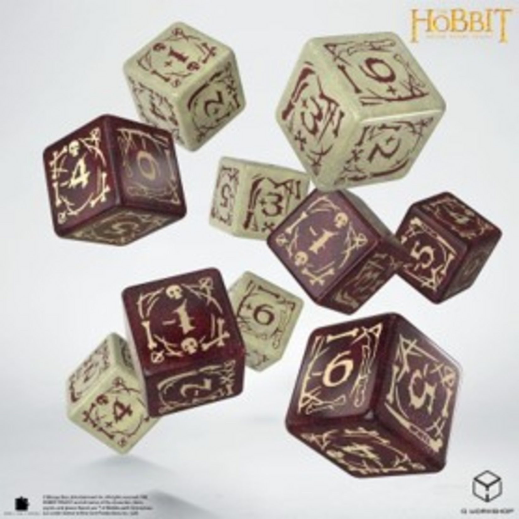 Q-Workshop Q-Workshop The Hobbit TCG d6 Goblins 10 die set