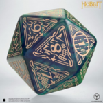 Q-Workshop Q-Workshop The Hobbit TCG Spindown d20 Tideborn Jumbo Die