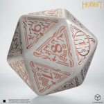 Q-Workshop Q-Workshop The Hobbit TCG Spindown d20 Radiant Jumbo Die