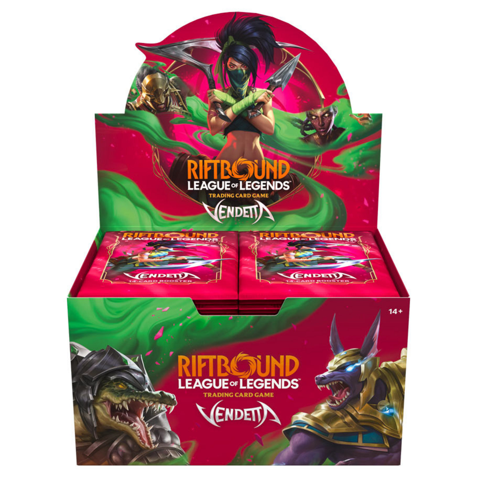 UVS Games Riftbound League of Legends TCG Vendetta Booster BOX