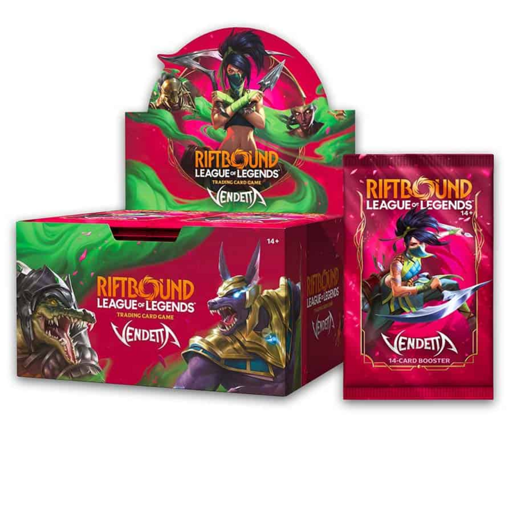 UVS Games Riftbound League of Legends TCG Vendetta Booster PACK