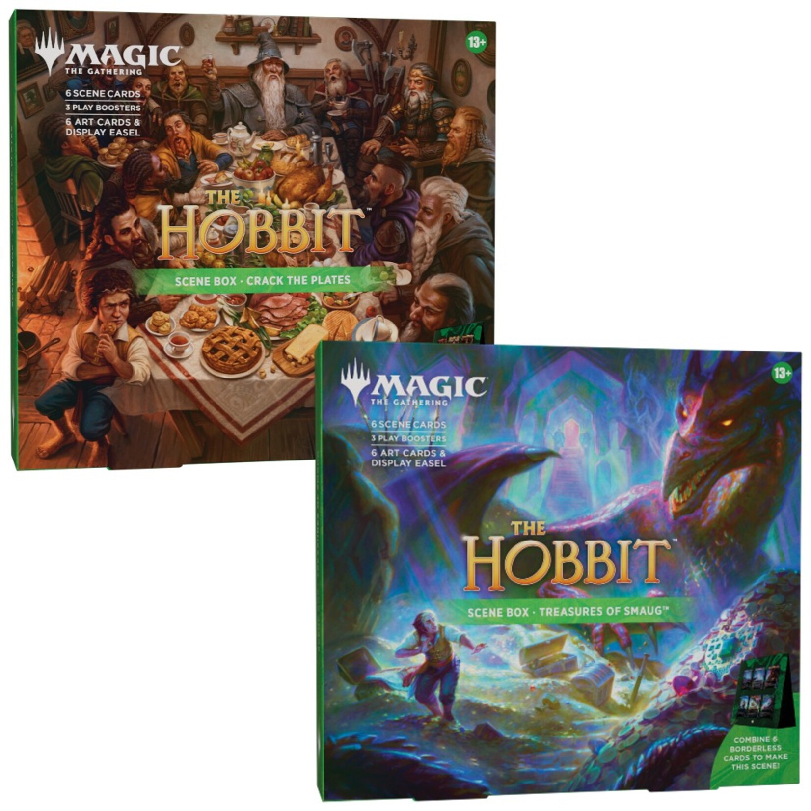 Wizards of the Coast Magic the Gathering The Hobbit Scene Box Duo