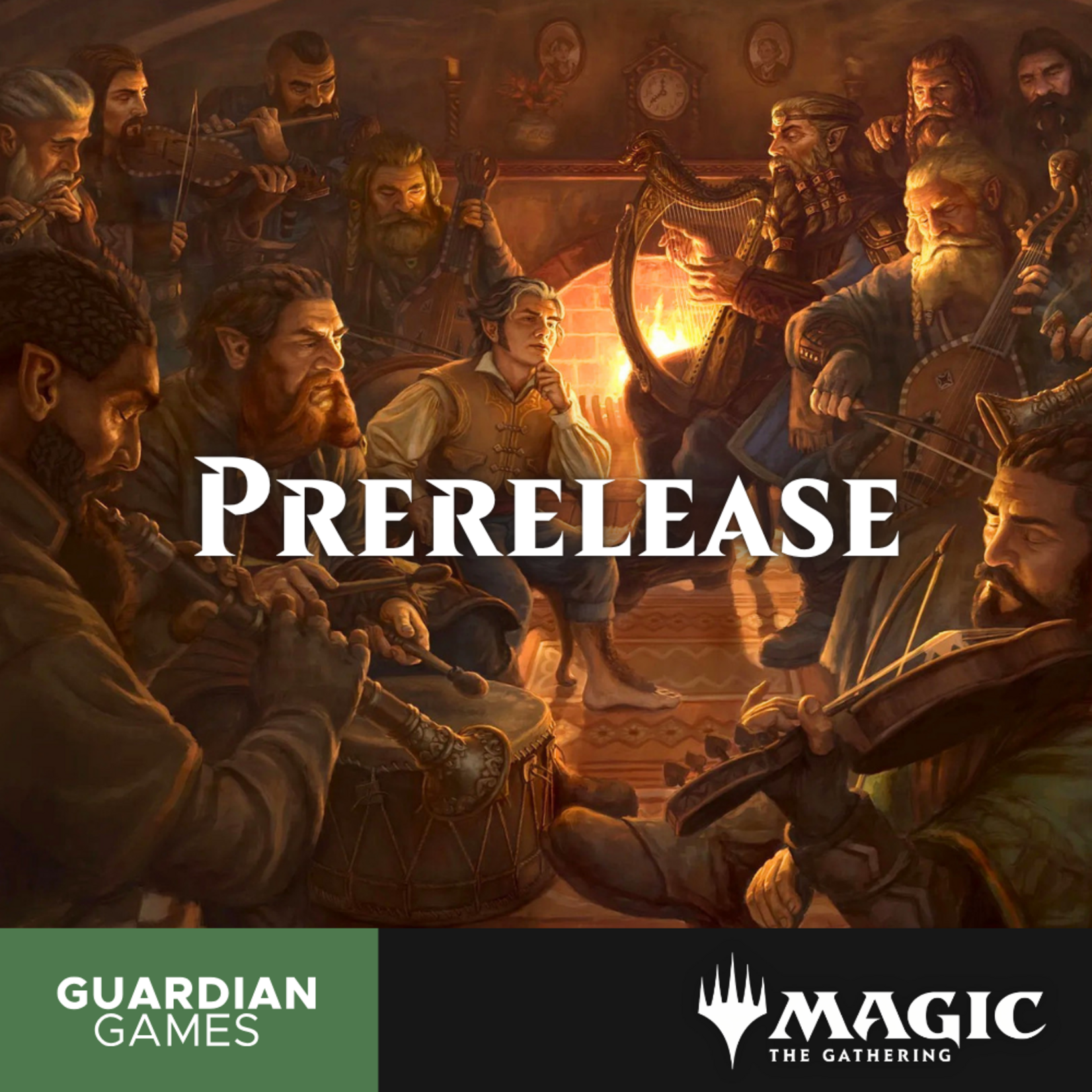 Guardian Games GG Kennewick Magic the Gathering The Hobbit Pre-Release Ticket