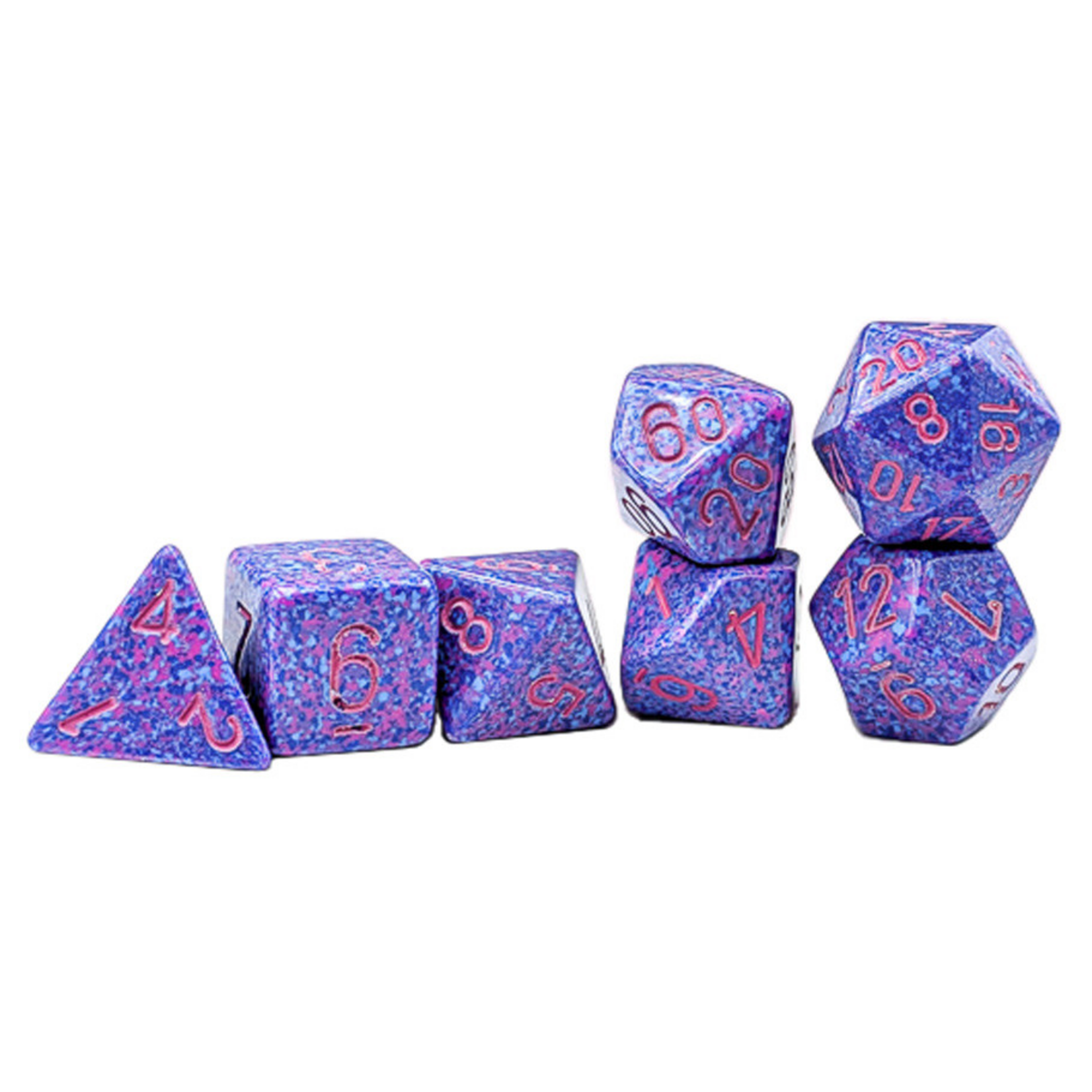 Chessex Chessex Speckled Purple Passion Polyhedral 7 die set