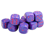 Chessex Chessex Speckled Purple Passion 16 mm d6 12 die set