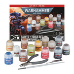 Games Workshop Warhammer Colour Warhammer 40k Paints and Tools Set