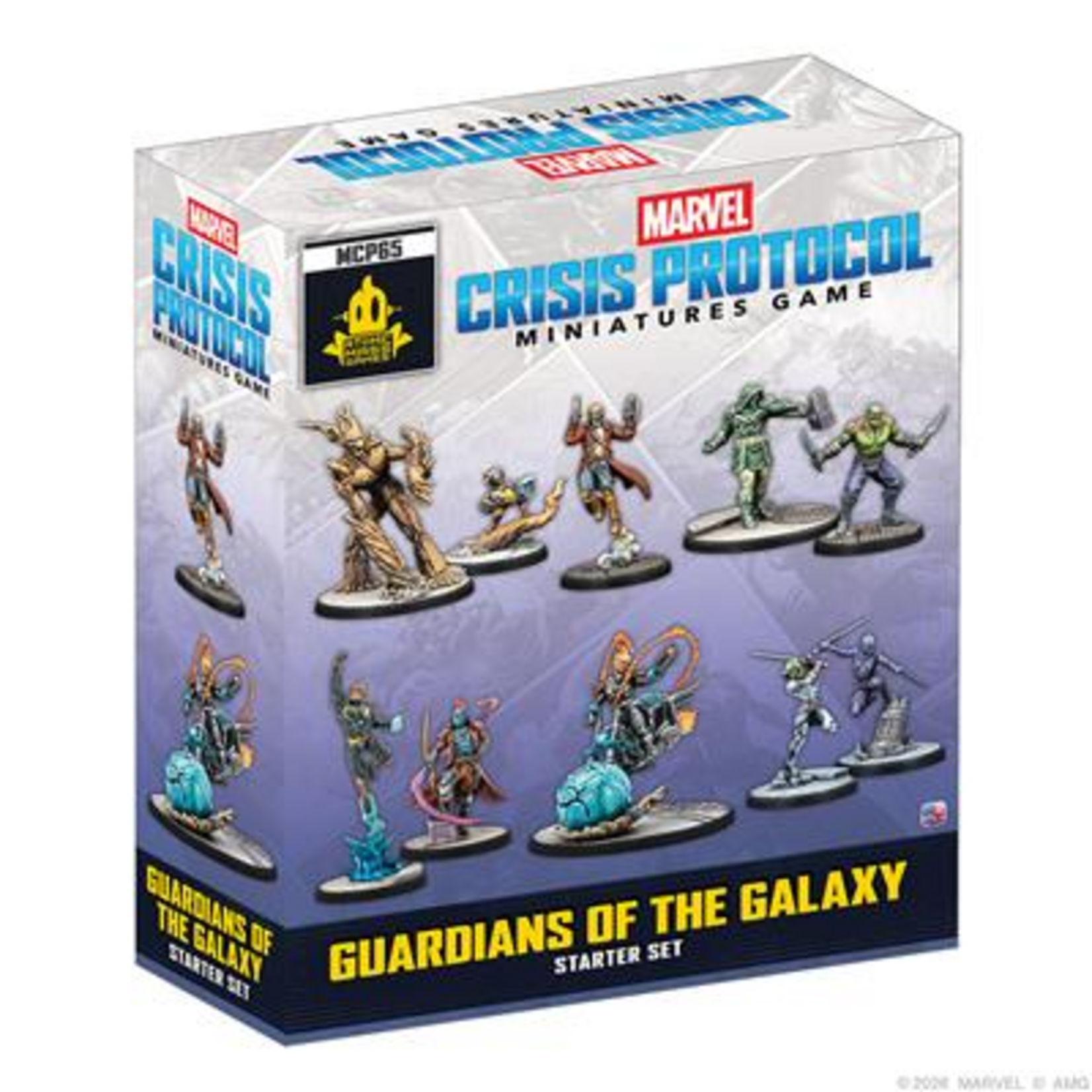 Atomic Mass Games Marvel Crisis Protocol Guardians of the Galaxy Starter Set