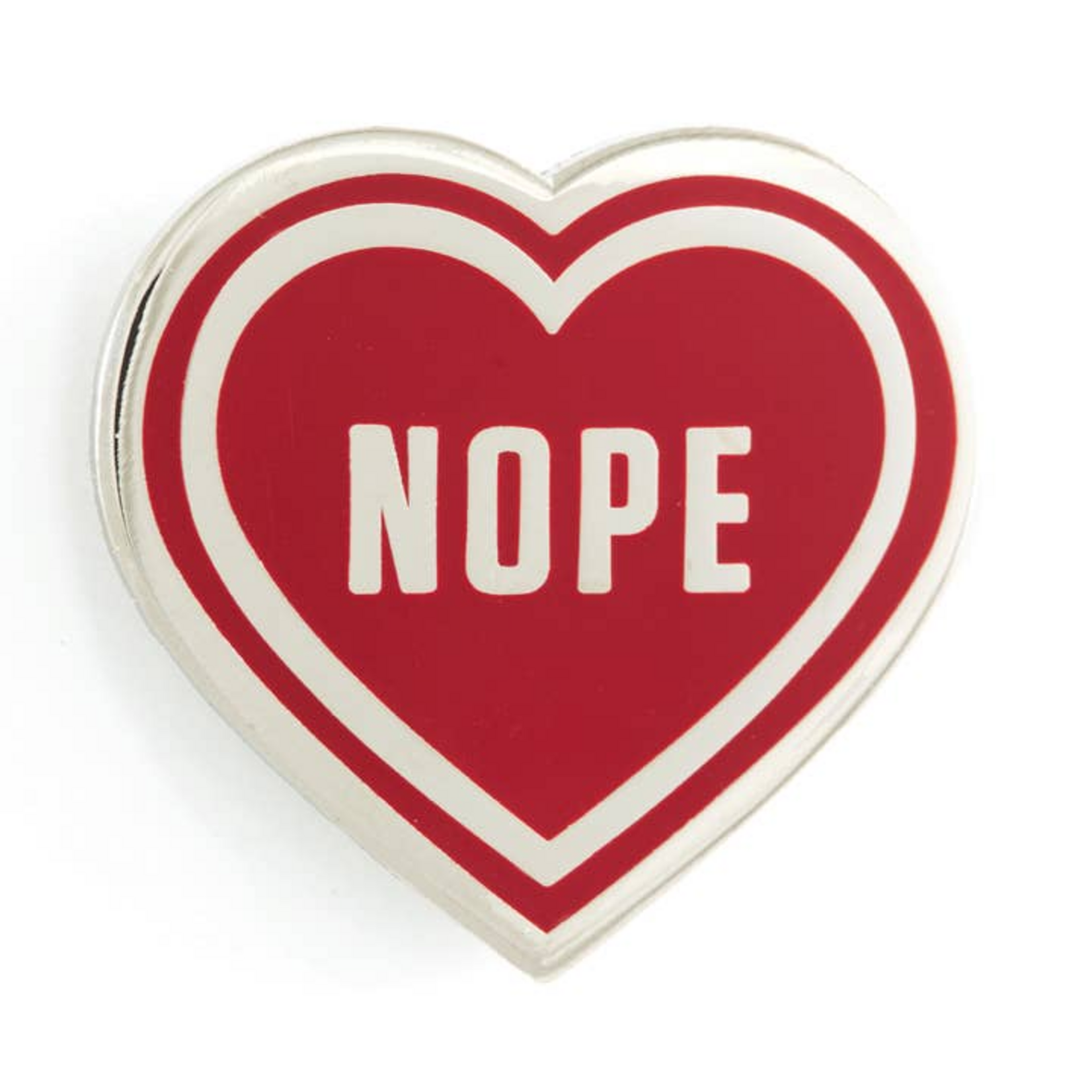 These Are Things Nope Heart Enamel Pin