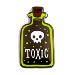 These Are Things Toxic Enamel Pin