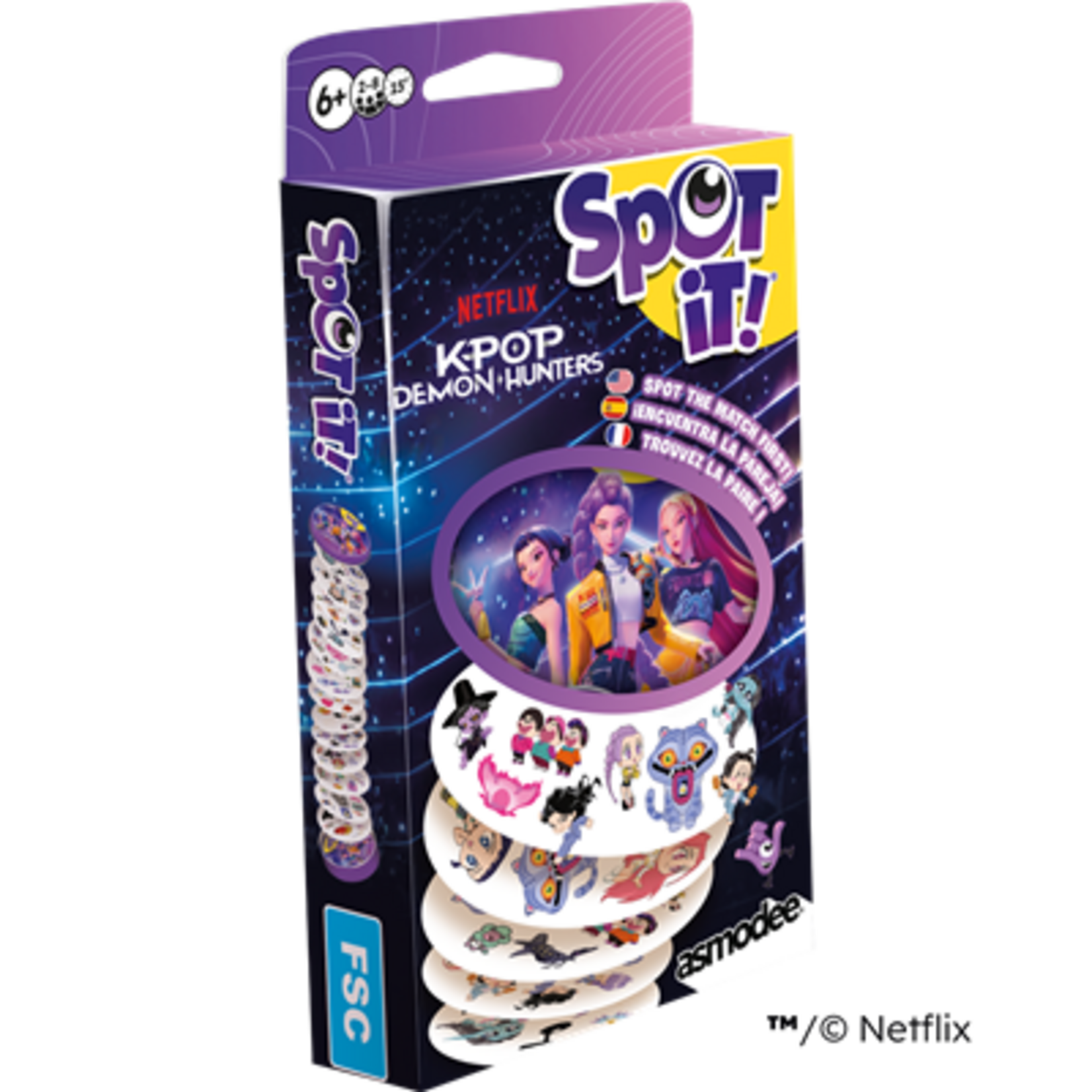 Zygomatic Spot It K-Pop Demon Hunters