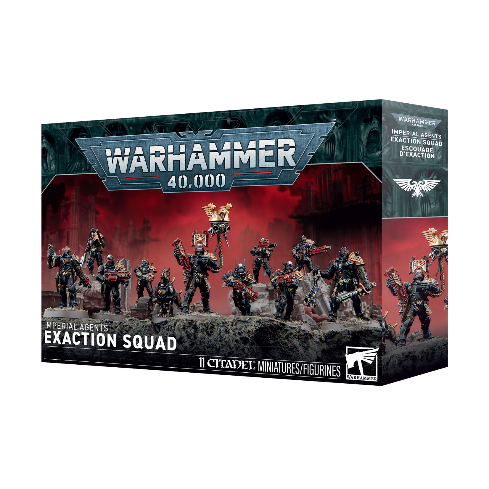 Games Workshop Warhammer 40k Imperium Imperial Agents Exaction Squad