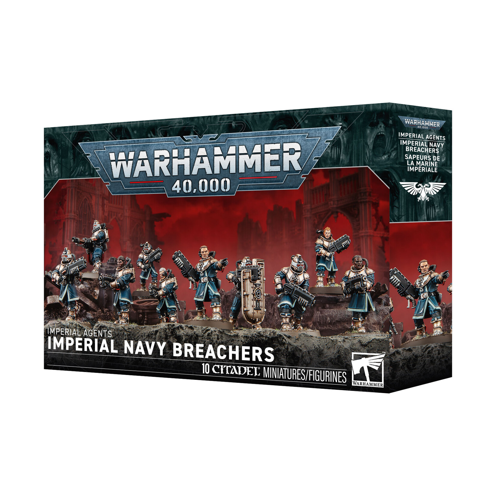 Games Workshop Warhammer 40k Imperium Imperial Agents Imperial Navy Breachers