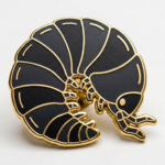 Strike Gently Co Roly Poly Enamel Pin
