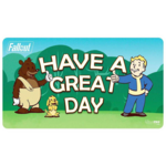 Ultra Pro Ultra Pro Fallout Vault Boy Playmat Have A Great Day