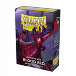 Arcane Tinmen Dragon Shield Japanese Matte Sleeves Blood Red 60 ct