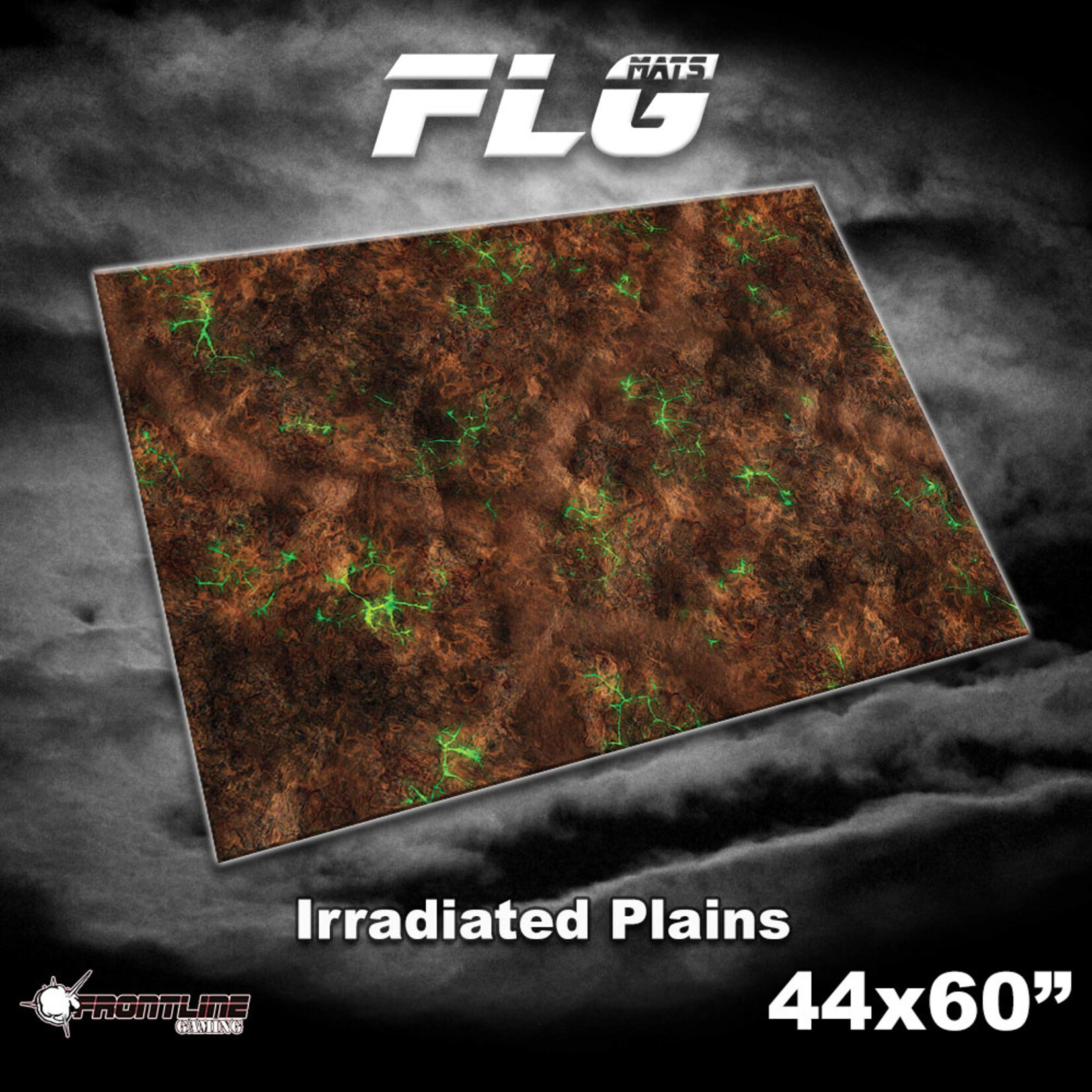 Frontline Gaming 44 x 60 in FLG Mat Irradiated Plains