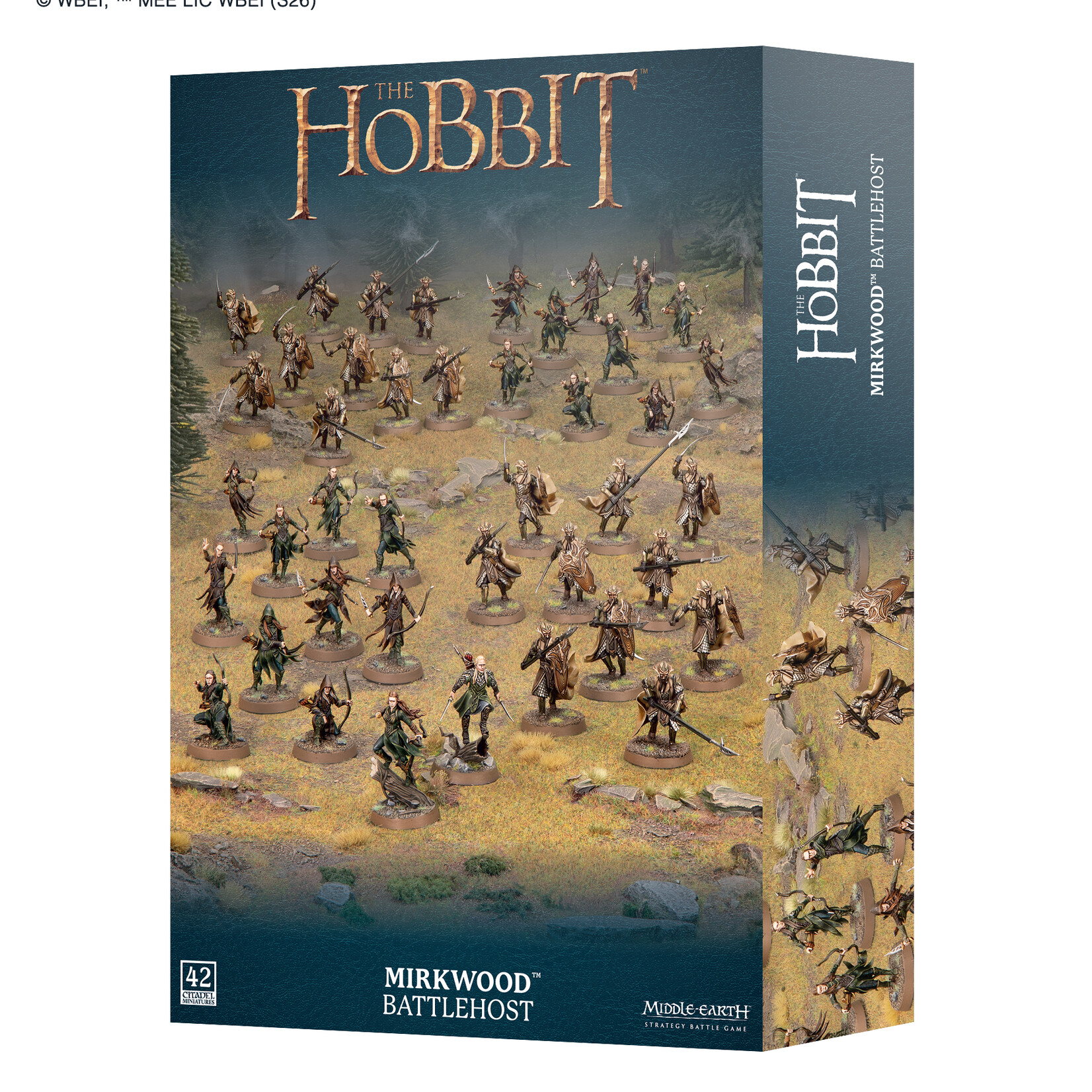 Games Workshop Middle-Earth Battle Strategy Mirkwood Battlehost